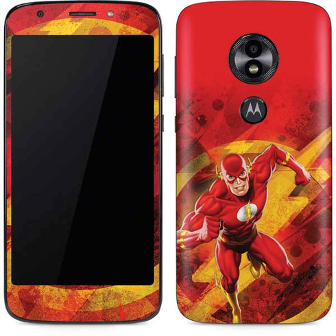 DC Comics The Flash Action Pose Moto E5 Play Skin